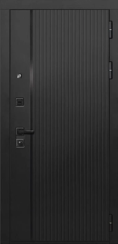 Входная дверь ДвериПРО Л-45 Фл-608 винорит Белый DPRO227829 внешняя сторона